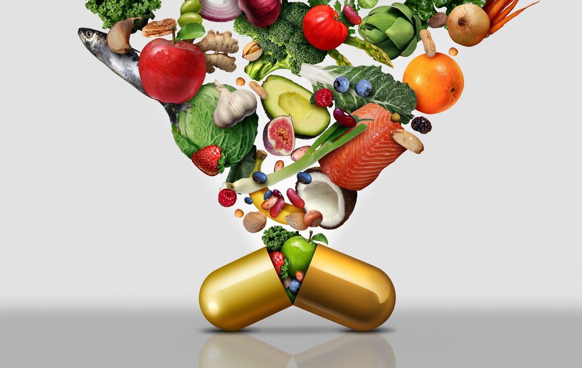 vitamines in voedingssupplementen voor het geheugen